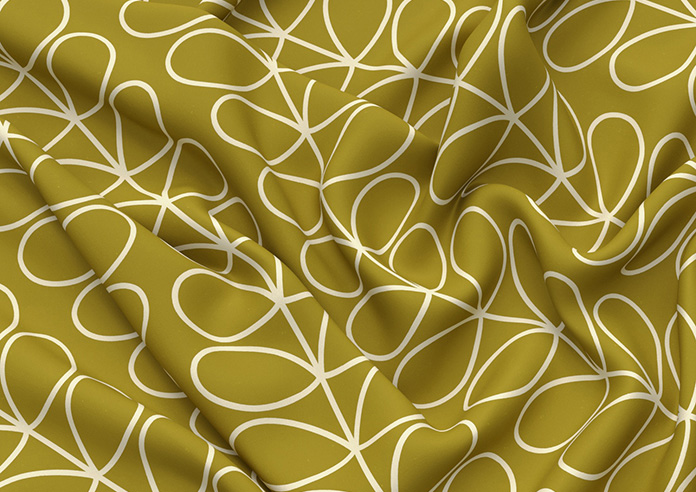 Orla Kiely Linear Stem, Seagrass - Made to Measure Curtains - Image 4